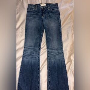 Paper Denim & Cloth Dark Blue Flare Jeans